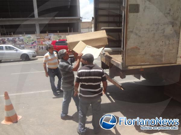 Secretaria da Fazenda de Floriano muda de endere&ccedil;o para reforma.(Imagem:FlorianoNews)