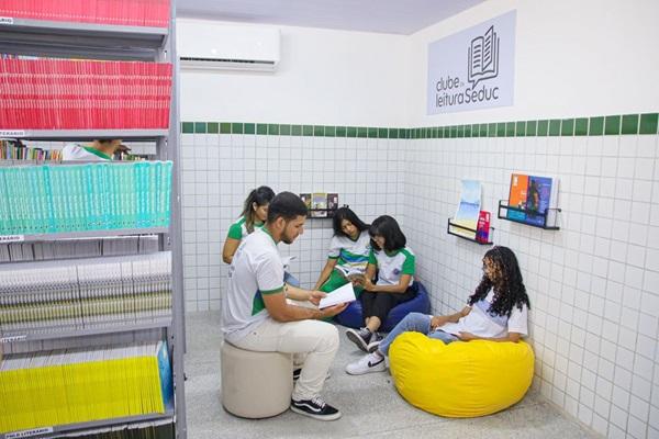 BIBLIOTECA - CETI MARIA DE LOURDES REBELO(Imagem:Reprodu&ccedil;&atilde;o)