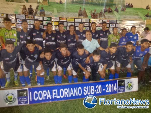  Parnahyba &eacute; campe&atilde;o da I Copa Floriano Sub 20.(Imagem:FlorianoNews)