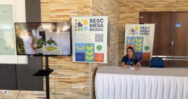 Sesc Mesa Brasil marca presença no Congresso Delta Saúde