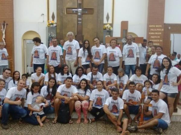 Peregrina&ccedil;&atilde;o at&eacute; Santa Cruz dos Milagres durou uma semana.(Imagem:Raily Pereira/Arquivo Pessoal)