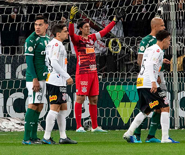 Cássio se destaca e garante empate do Corinthians contra o Palmeiras