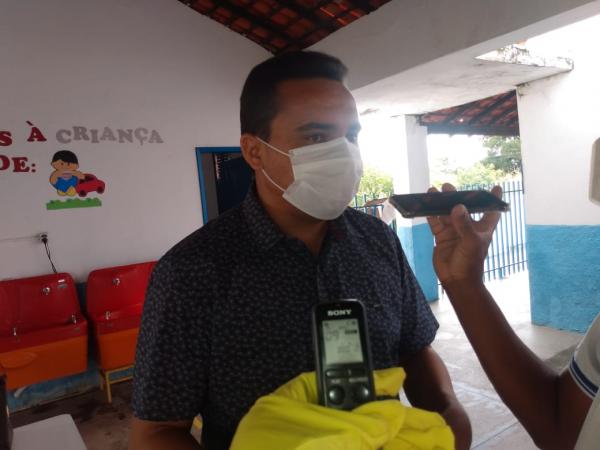 Secret&aacute;rio de Sa&uacute;de, James Rodrigues(Imagem:FlorianoNews)