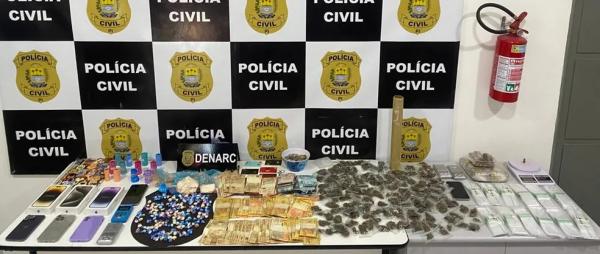 Polícia apreende cocaína e "super maconha" que seriam vendidas em festa de carnaval em Teresina