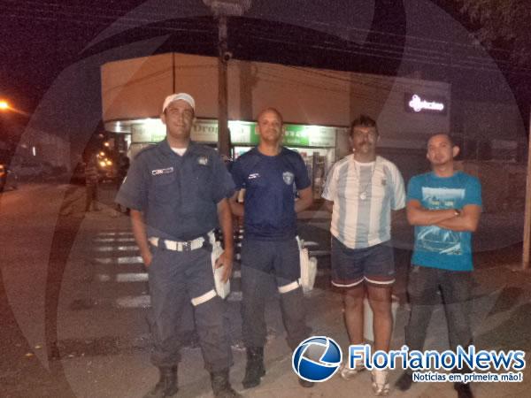 DETRAN intensifica opera&ccedil;&atilde;o de revitaliza&ccedil;&atilde;o das faixas de pedestres com foco na seguran&ccedil;a.(Imagem:FlorianoNews)
