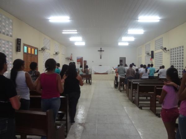 Abertura do Festejo de S&atilde;o Sebasti&atilde;o.(Imagem: FlorianoNews)