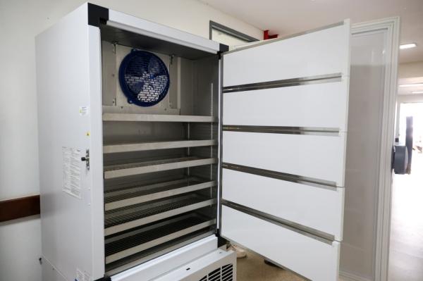 Hemopi recebe primeiros equipamentos do Novo PAC Sa&uacute;de para ampliar a produ&ccedil;&atilde;o e armazenamento de plasma(Imagem:Divulga&ccedil;&atilde;o)