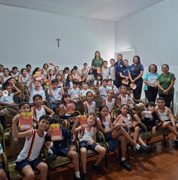 Floriano lança Campanha de Combate à Poluição Sonora 2026 com ação educativa em escola particular(Imagem:Reprodução/Instagram)