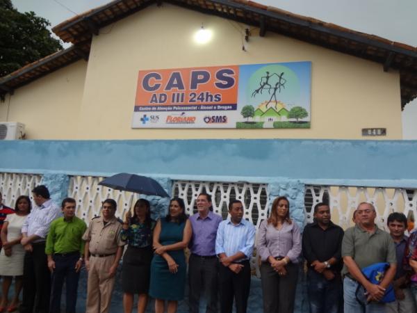 Inaugura&ccedil;&atilde;o do CAPS AD III (Imagem: FlorianoNews)