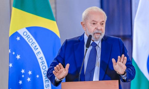 Presidente concedeu entrevista coletiva na manh&atilde; de hoje em Nova Deli.(Imagem:Ricardo Stuckert/PR)