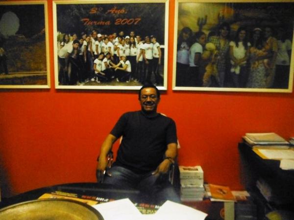 Marcos Aur&eacute;lio, diretor do Col&eacute;gio Impacto.(Imagem:FlorianoNews)