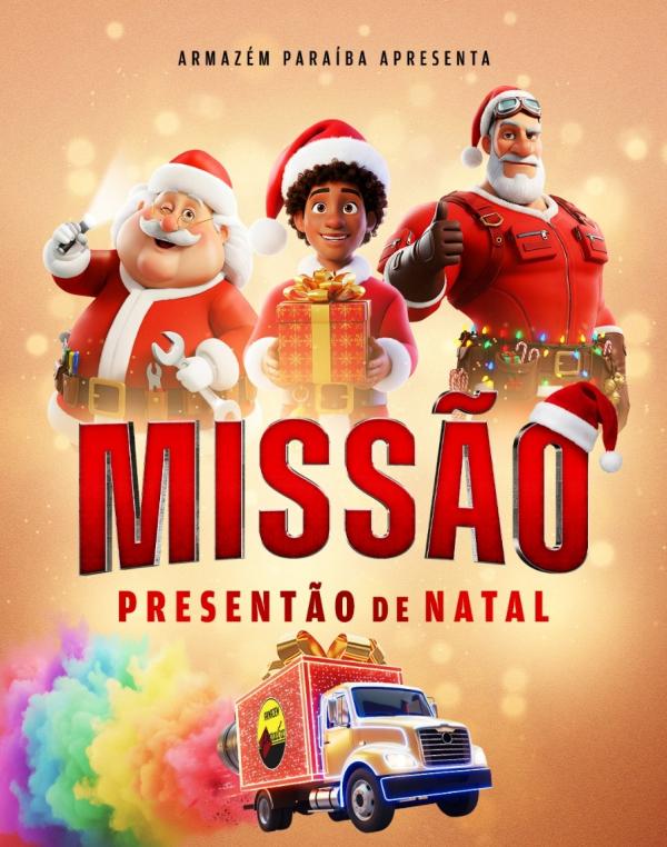Missão Presentão de Natal Armazém Paraíba movimenta Floriano com ofertas imperdíveis