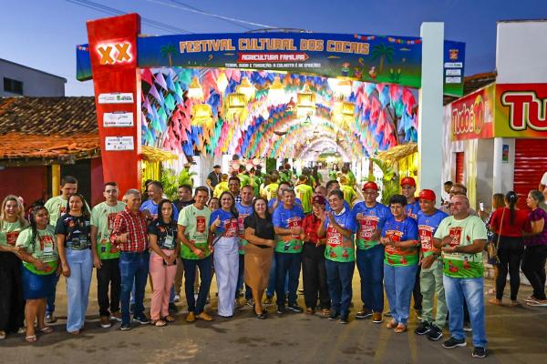 Quitanda da Agricultura Familiar realiza venda de produtos no Festival Cultural dos Cocais