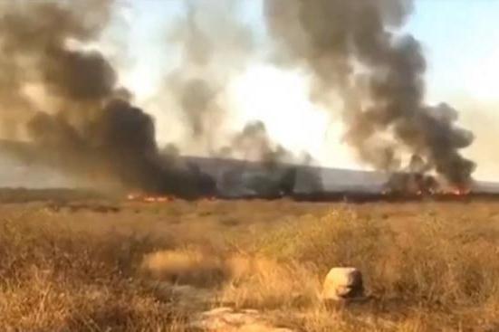 Incêndio na divisa entre Piauí e Ceará dura 5 dias e destrói propriedades