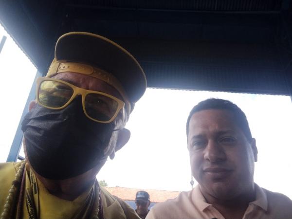 Gleydson Resende, prefeito de Bar&atilde;o de Graja&uacute;.(Imagem:FlorianoNews)