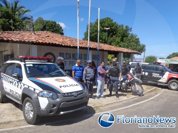 Barão de Grajaú recebe três novas Viaturas para a Polícia Militar.(Imagem:FlorianoNews)