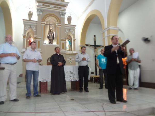 Floriano recebeu Cruz peregrina e &Iacute;cone de Nossa Senhora(Imagem:FlorianoNews)