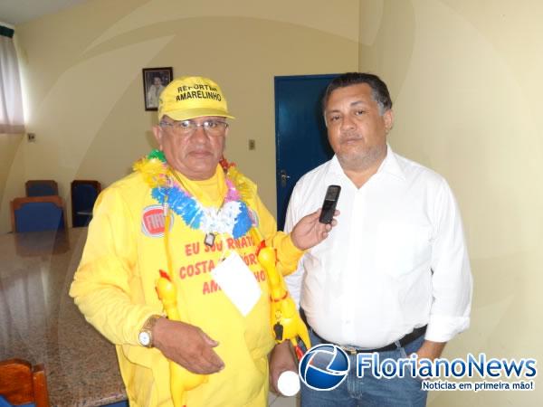 Sindicato dos Taxistas de Floriano promoveu reuni&atilde;o na C&acirc;mara Municipal.(Imagem:FlorianoNews)