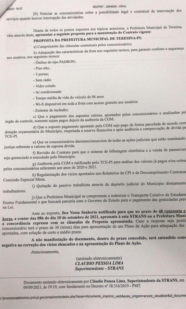 Prefeitura exige que Setut renuncie d&iacute;vida de R$ 21 milh&otilde;es em nova proposta(Imagem:Divulga&ccedil;&atilde;o)