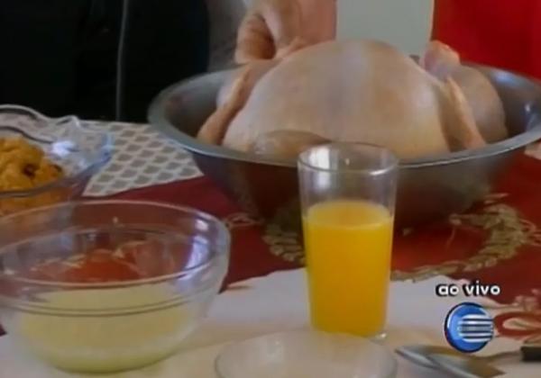  Chester ao molho Calif&oacute;rnia - Receita Natalina (Imagem:Reprodu&ccedil;&atilde;o / TV Clube )