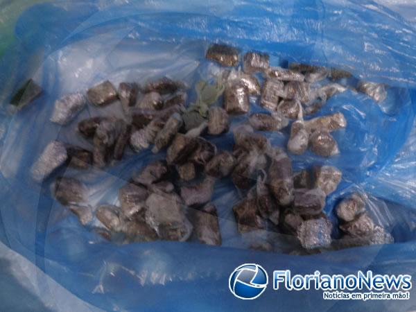 Opera&ccedil;&atilde;o conjunta apreende drogas e armas em Bar&atilde;o de Graja&uacute;.(Imagem:FlorianoNews)