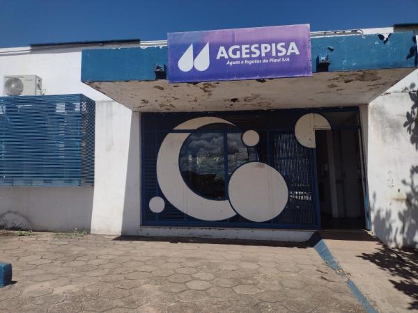 Agespisa informa sobre suspensão do fornecimento de água no Residencial Gabriel Kalume, em Floriano