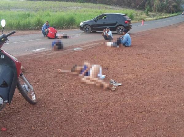 Uma pessoa morre e quatro ficam feridas em acidente na PI-112