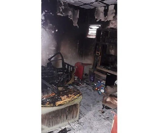 Marido agride mulher e é suspeito de incendiar residência no bairro Dirceu