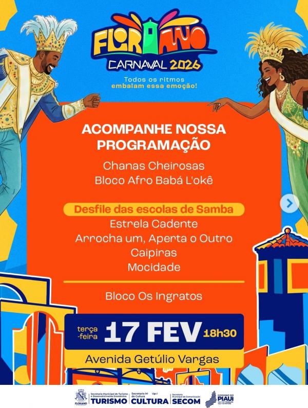 Escolas de samba brilham nesta terça na Avenida Getúlio Vargas e festa segue no Cais