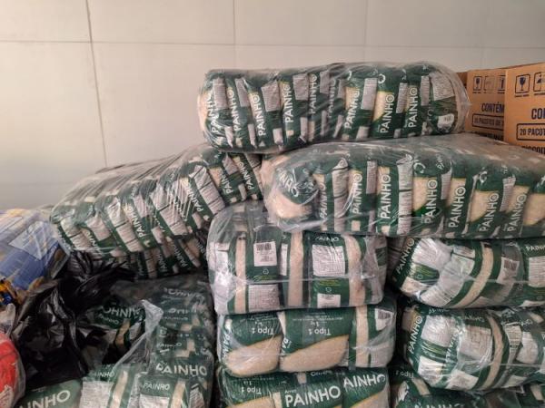 Escolas da Rede Municipal de Floriano s&atilde;o reabastecidas com produtos da alimenta&ccedil;&atilde;o escolar(Imagem:Secom)