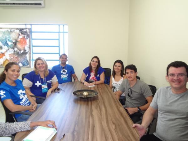 Secretaria de Saúde de Floriano recebeu visita do PMAQ