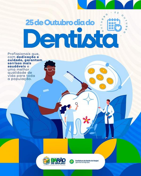 Prefeitura de Barão de Grajaú presta homenagem aos profissionais da odontologia pelo Dia do Dentista