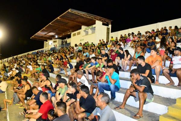 Copa Floriano 2025 inicia quartas de final com goleada e est&aacute;dio lotado(Imagem:Secom)