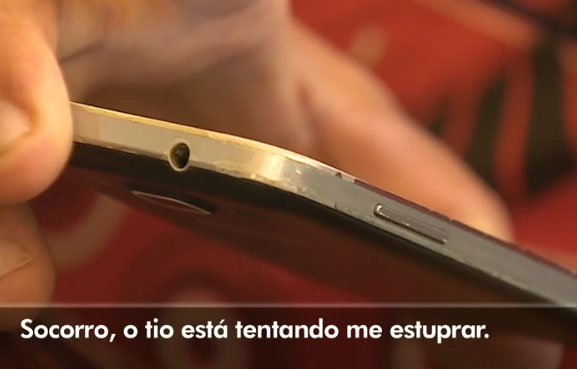 Menina avisa pai por WhatsApp que tio tenta estuprá-la