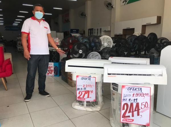 "B-R-O-BRÓ": Lojas Vamol lança promoção em ventilador, ar-condicionado e climatizador