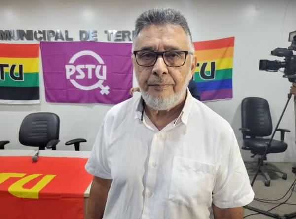  Geraldo Carvalho, pr&eacute;-candidato ao Governo do Piau&iacute; pelo PSTU.(Imagem:g1 Piau&iacute;)