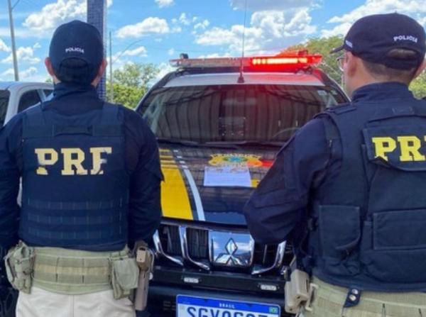 PRF prende homem com mandado de prisão por pensão alimentícia após perseguição em Barão de Grajaú