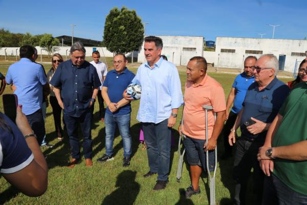  Ciro Nogueira visita obras e inaugura estrada em S&atilde;o F&eacute;lix do Piau&iacute;(Imagem:Ascom)