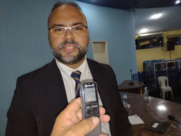 Presidente da C&atilde;mara Municipal, Joab Curvina(Imagem:FlorianoNews)