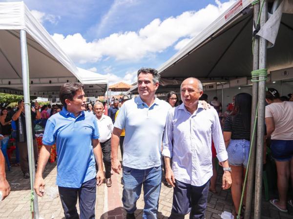 Prefeito do PSD, Jo&atilde;ozinho Manu, declara apoio a Ciro Nogueira durante agenda em S&atilde;o Jo&atilde;o da Serra(Imagem:Ascom )