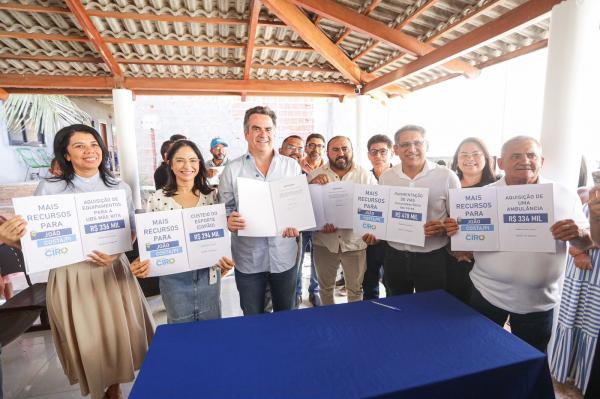 Ciro Nogueira intensifica agenda, viaja de Norte a Sul do Piauí, e entrega obras e benefícios(Imagem:Ascom)