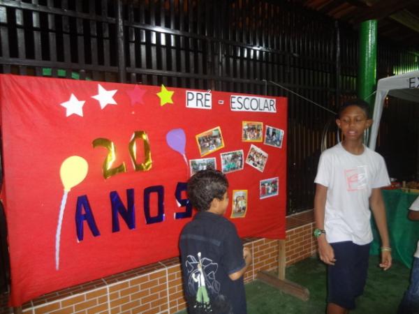 Escola Pequeno Pr&iacute;ncipe encerra comemora&ccedil;&otilde;es dos 20 anos. (Imagem:FlorianoNews)