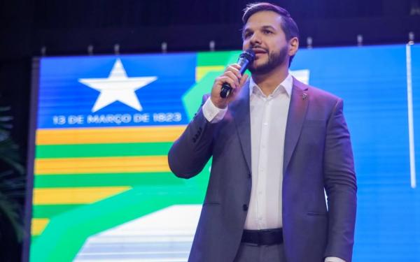 Secret&aacute;rio Washington Bandeira destaca a revolu&ccedil;&atilde;o na educa&ccedil;&atilde;o p&uacute;blica e o regime de colabora&ccedil;&atilde;o entre estado e munic&iacute;pios.(Imagem:Let&iacute;cia Santos)