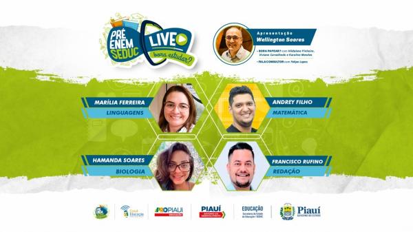 Seduc organiza revisões presenciais e on-line do Pré-Enem para o final de semana