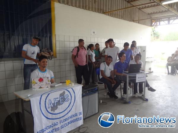CEEP realizou debate eleitoral do Gr&ecirc;mio Estudantil.(Imagem:FlorianoNews)