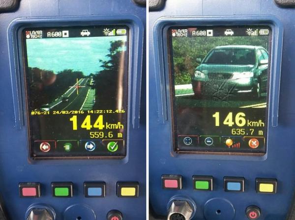 PRF flagra mais de 500 motoristas com excesso de velocidade no Piauí