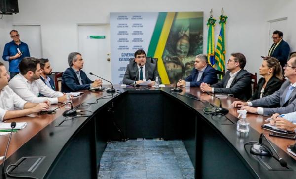  Rafael Fonteles re&uacute;ne gestores da Sa&uacute;de e diz que n&atilde;o ir&aacute; tolerar negacionistas. (Imagem:Divulga&ccedil;&atilde;o/CCom-PI)