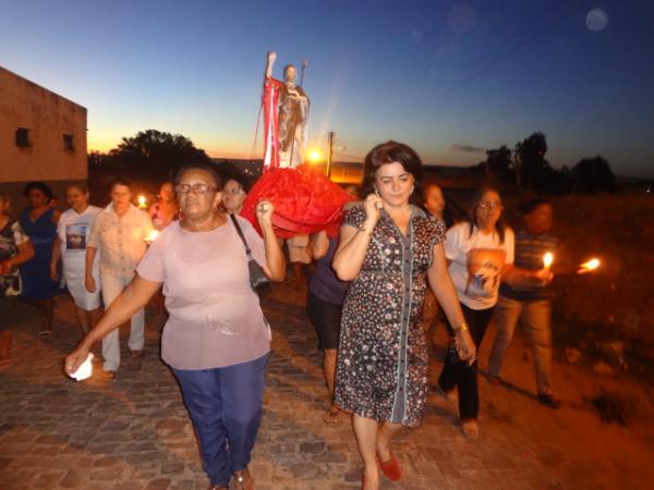 Festejos de S&atilde;o Jo&atilde;o Batista, no bairro Samba&iacute;ba.(Imagem:FlorianoNews)