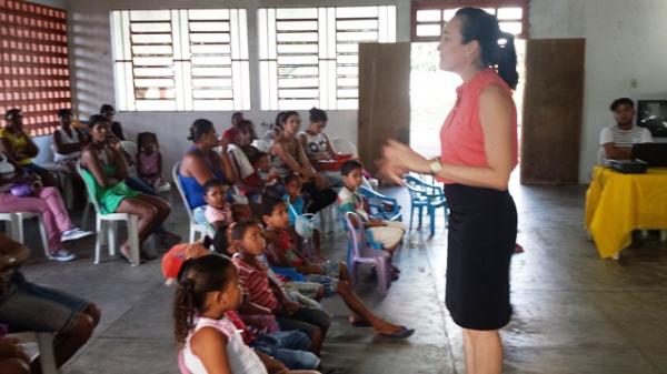  CRAS II realiza palestra sobre viol&ecirc;ncia  contra mulher.(Imagem:Secom)