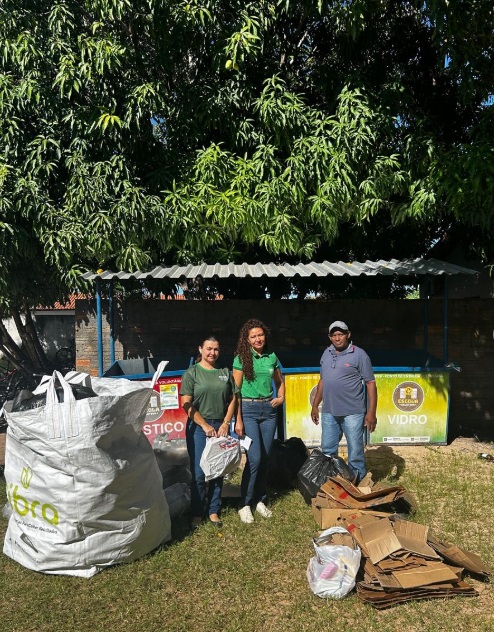 Ação conjunta recolhe mais de 52 toneladas de materiais recicláveis em escolas de Floriano